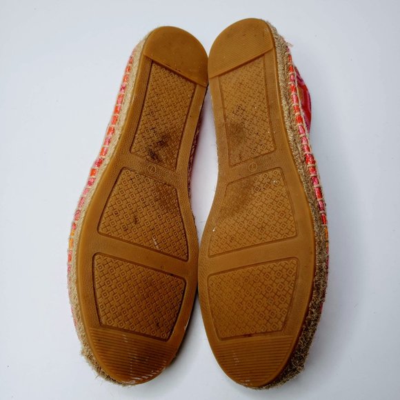 Tory Burch Cecily Sequin Pattern Slip On Flat Espadrilles 7M - Picture 9 of 14